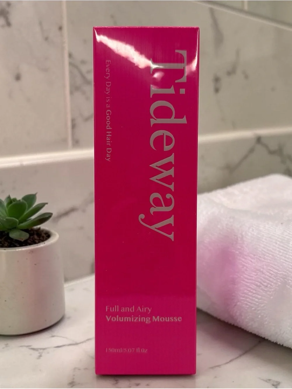 TIDEWAY Full & Airy Volumizing Hair Mousse 5 oz Anti-Frizz Volume‎ EXP 11/27